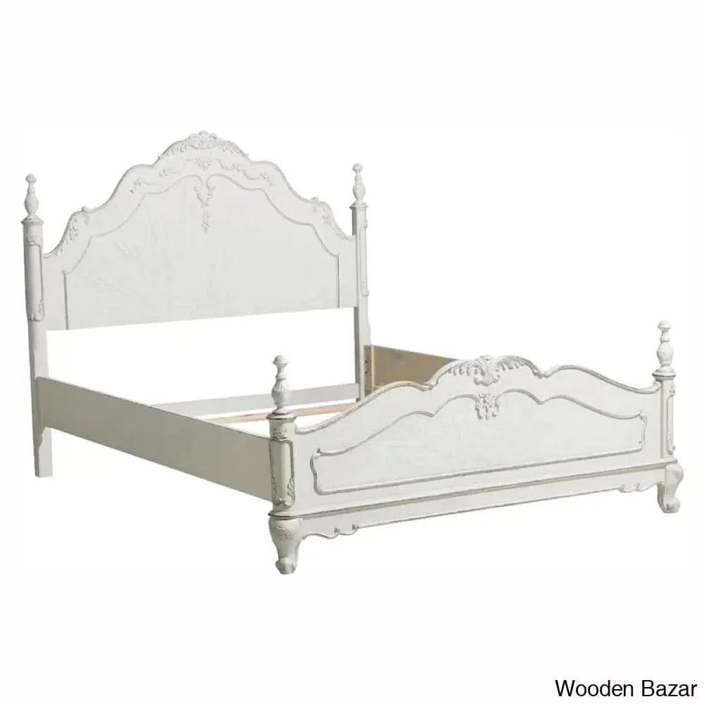Eckles Solid Wood Low Profile Standard Bed