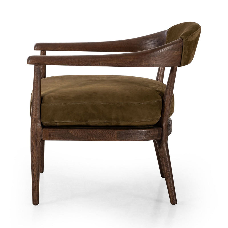 Qavilian Leather Chair - Craft Decor