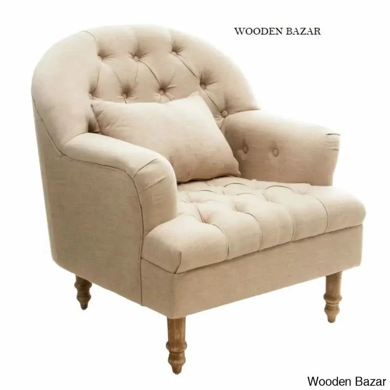 Elisabetta Upholstered Armchair - Craft Decor