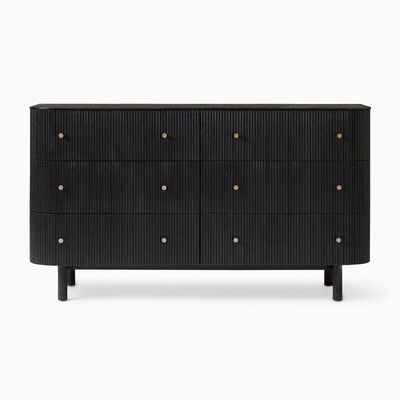 Renuker 6-Drawer Dresser - Craft Decor