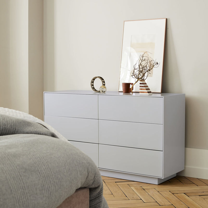 Qarising 6-Drawer Dresser - Craft Decor