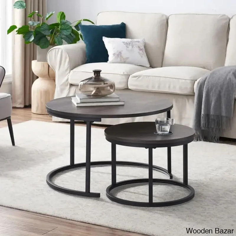 Emoryl Nesting Coffee and center Table