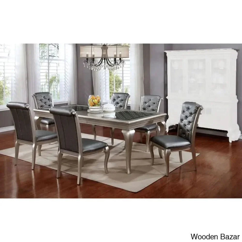 Emphino New 6 Seater And 8 Seater Extendable Dining Set