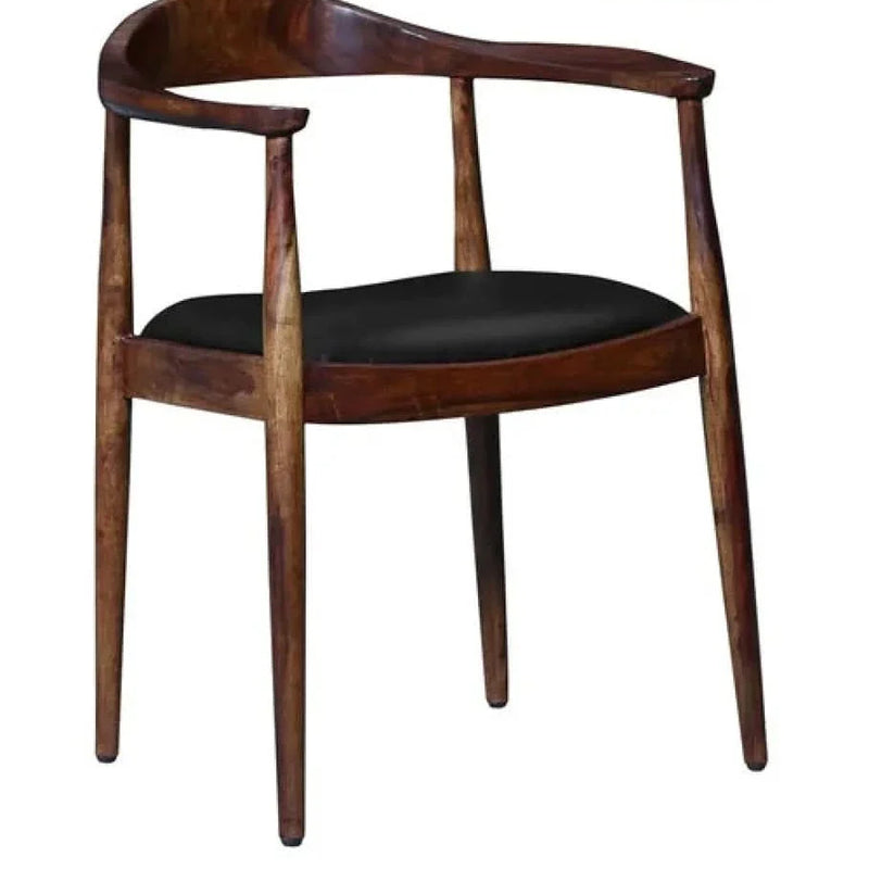 Esvelt Solid Wood Armchair In Provincial Teak Finish
