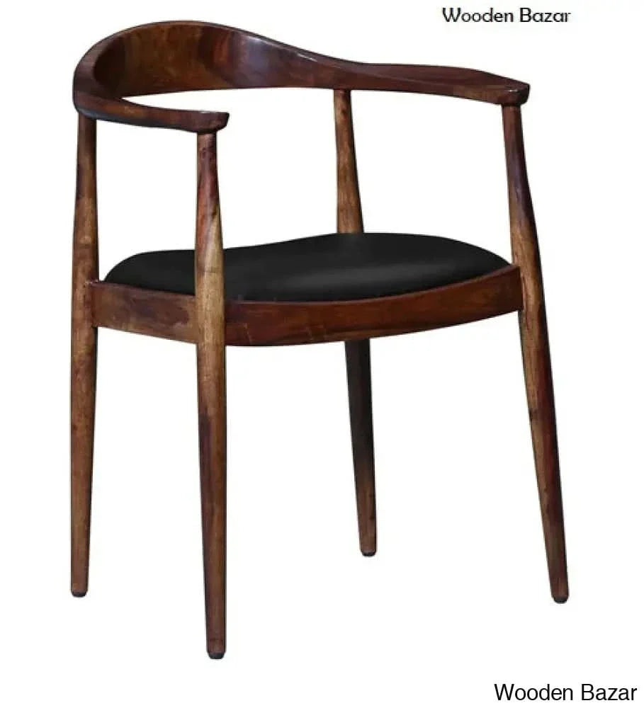 Esvelt Solid Wood Armchair In Provincial Teak Finish