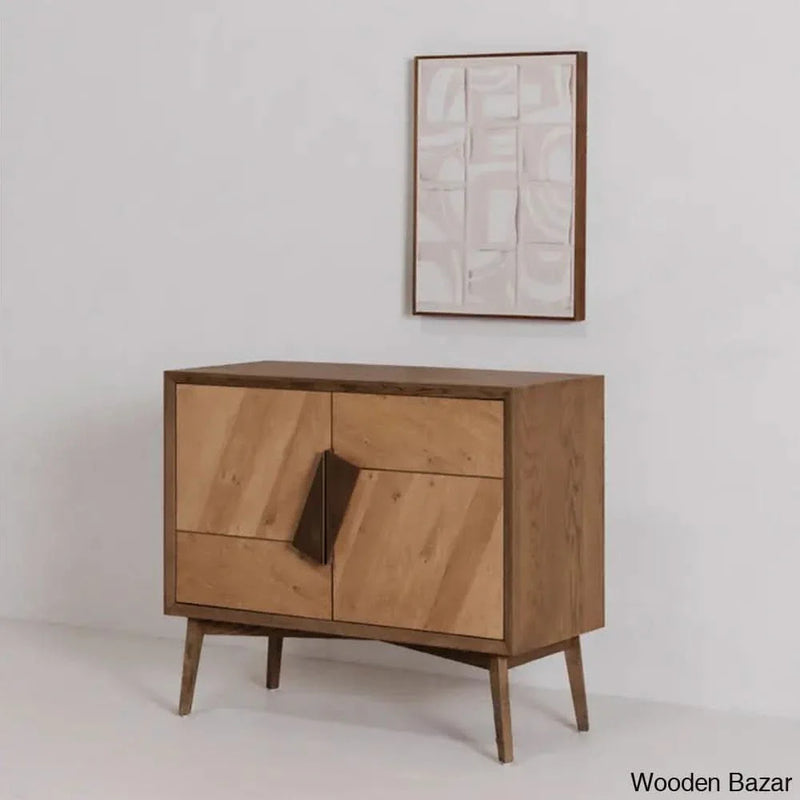 Farold Timeless Treasures Small Wooden Cabinet - Craft Decor