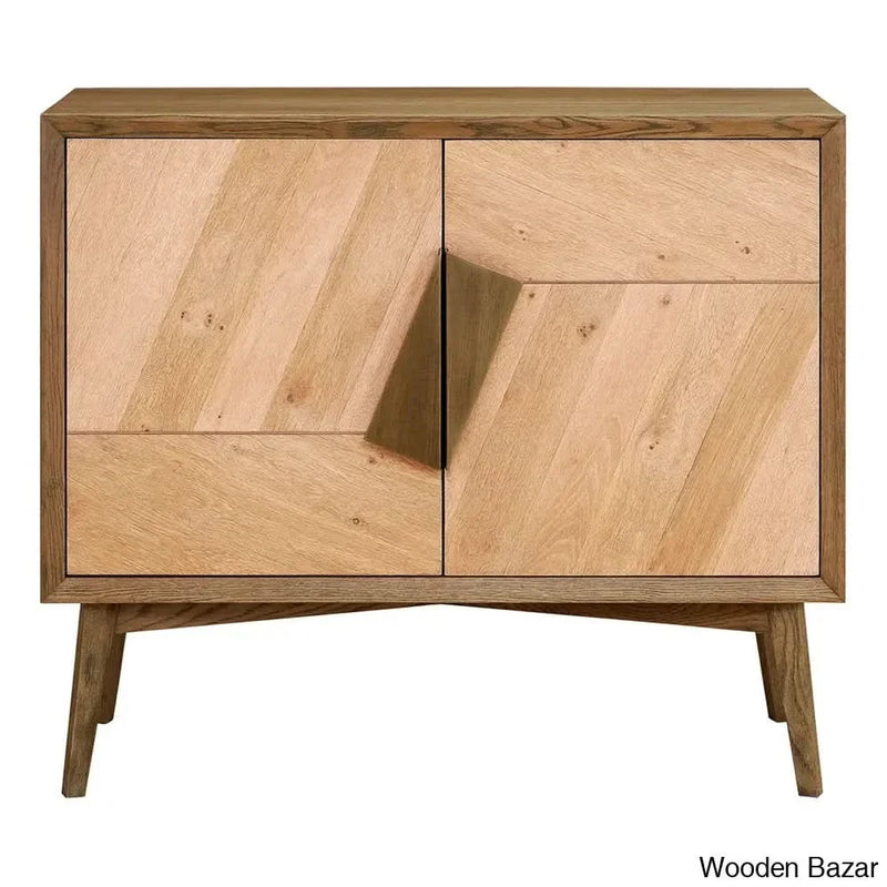 Farold Timeless Treasures Small Wooden Cabinet - Craft Decor