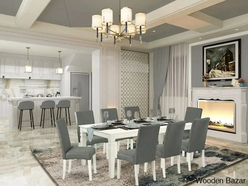 Friedler Solid Wood 8 seater Dining Set