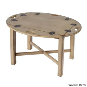 Gabbeirt Modern Coffee And Center Table - Craft Decor Antique Beige