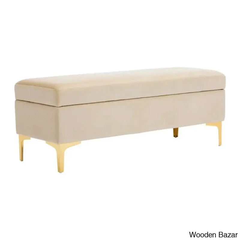 Garraway Upholstered Flip Top Storage Bench