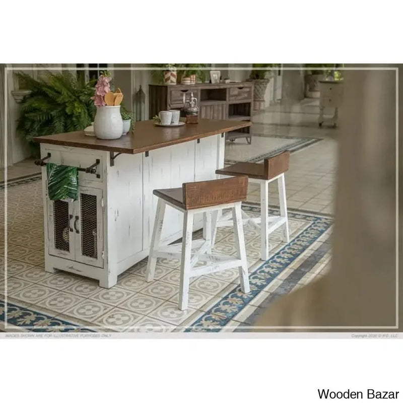 Gilchrist Kitchen Island Set Kitchen trolley cart cabinet kitchen island with storage