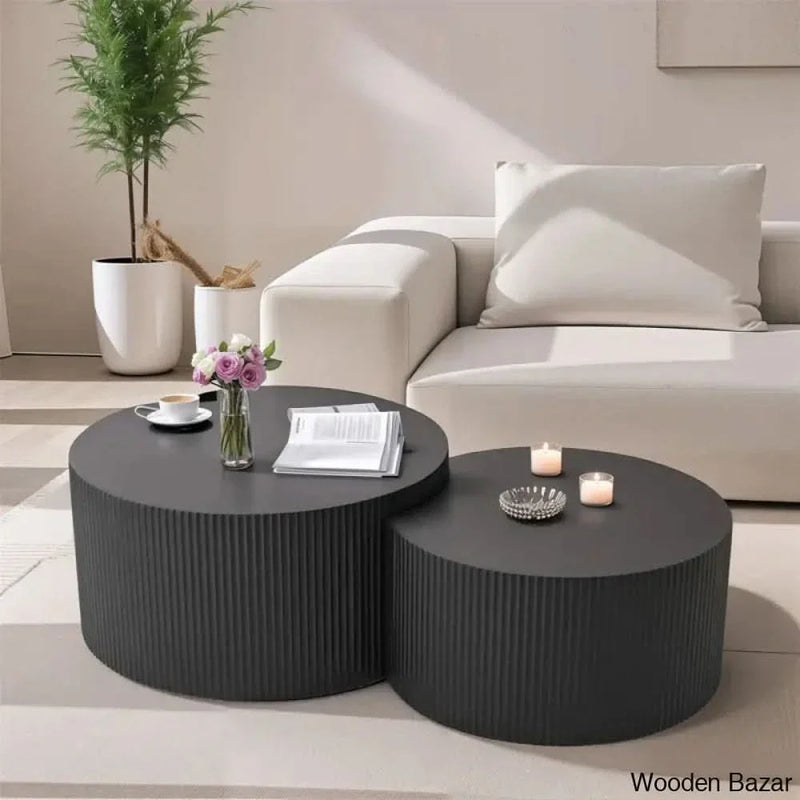 Gloricey Coffee and center Table