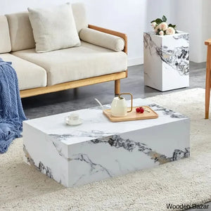 Granisony Coffee And Center Table White