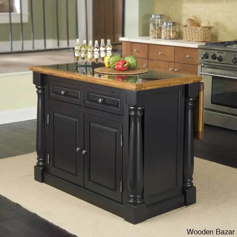 Granite Top Kitchen Island Kitchen trolley cart cabinet kitchen island with storage