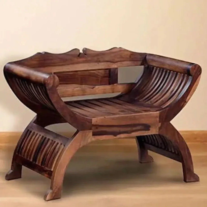 Handicrafts Attractive Look Or Standard Size Easy to Comfort Arm Seating Chair Made in Pure Sheesham Wood
