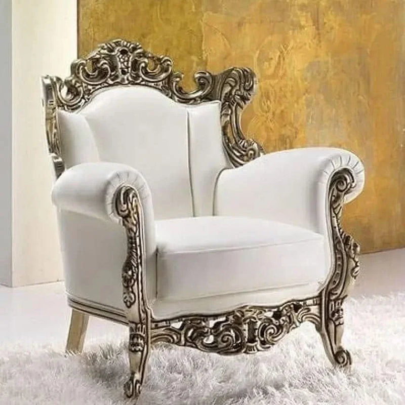 Handicrafts pure sheesham wood standard royal seating chair