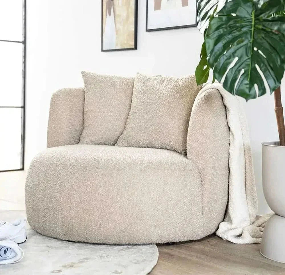 Hannah Single Seater Armchair With Elegance Defined With Timeless Craftsmanship Sand