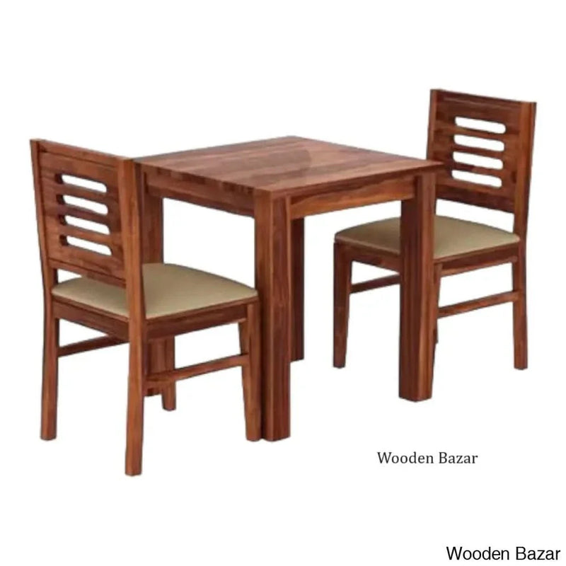 Harry Dining Sets With Two Seats in Teak Wood - Craft Decor