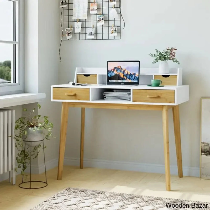 Hayao Study Table with Storage