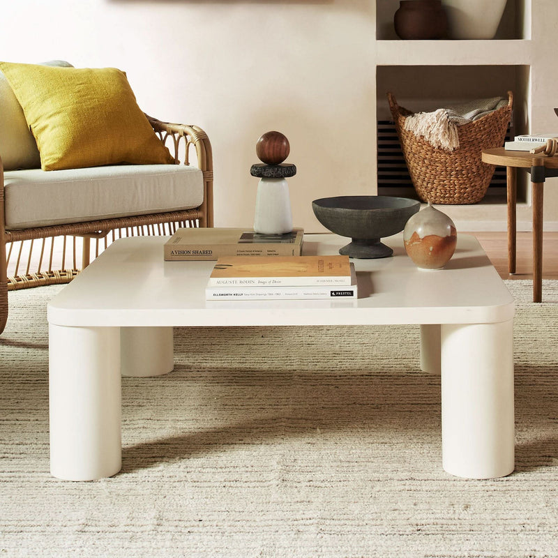 Wanper Square Coffee Table - Craft Decor