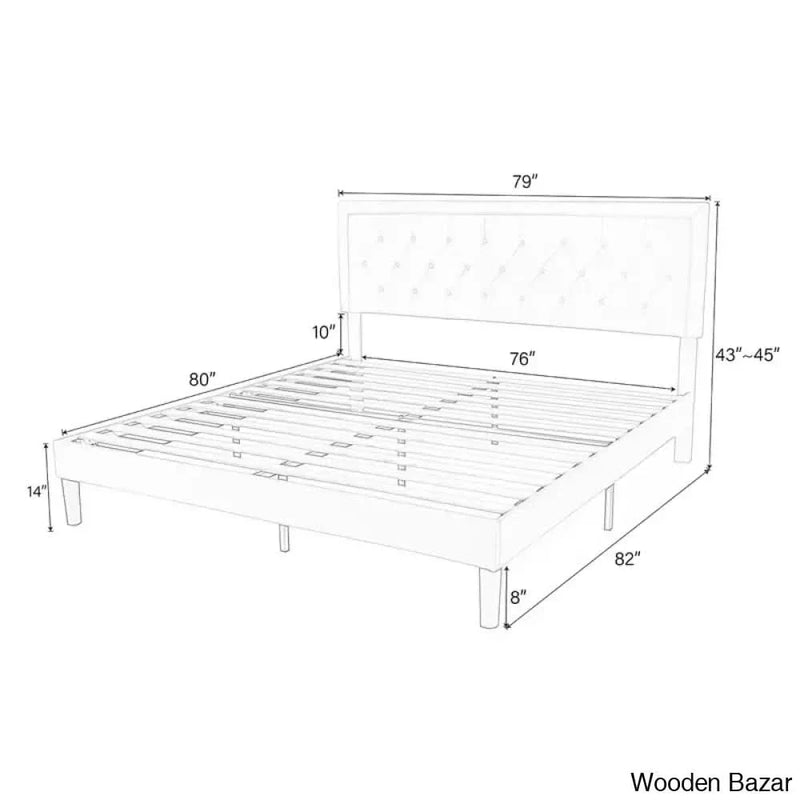 Hegg Low Profile Platform Bed