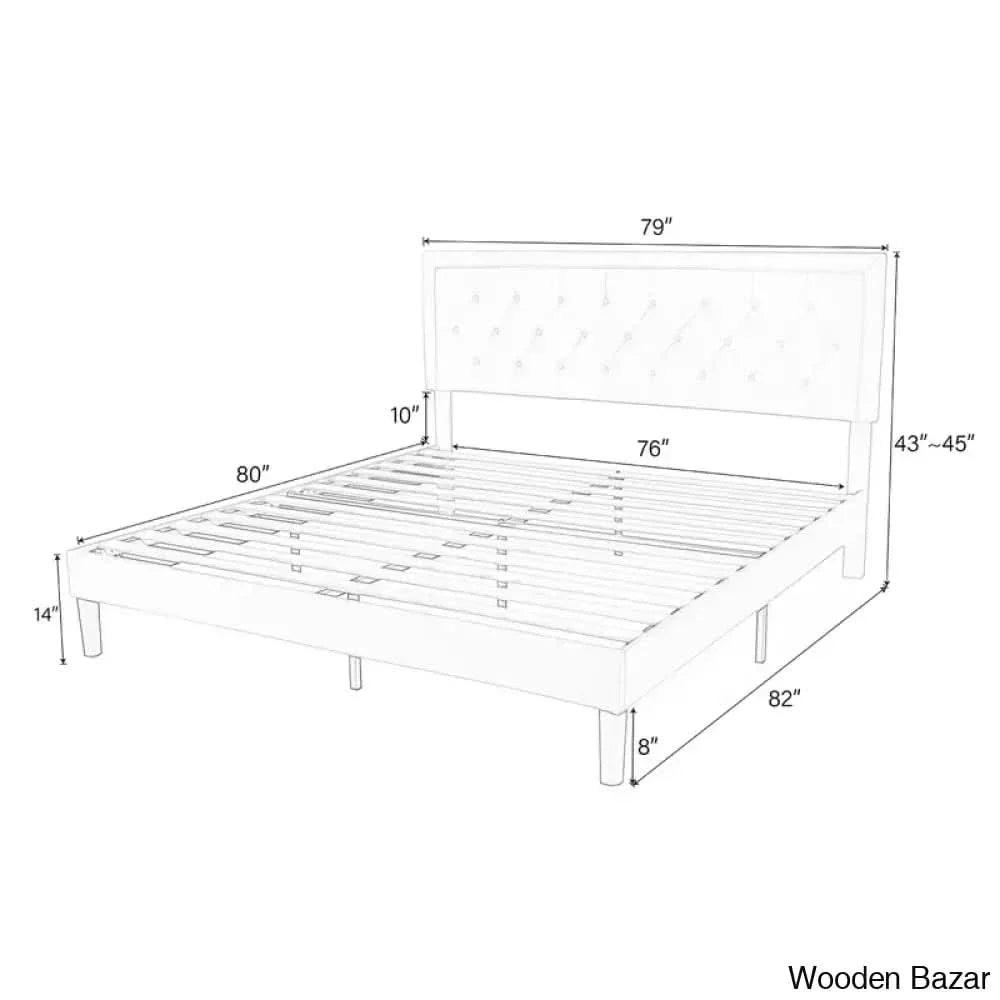 Hegg Low Profile Platform Bed