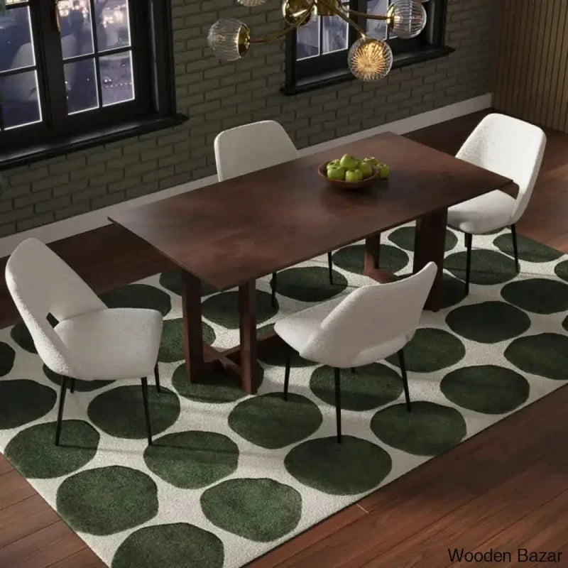 Henrick 4 Seater New Dining Table set For Modern Homes