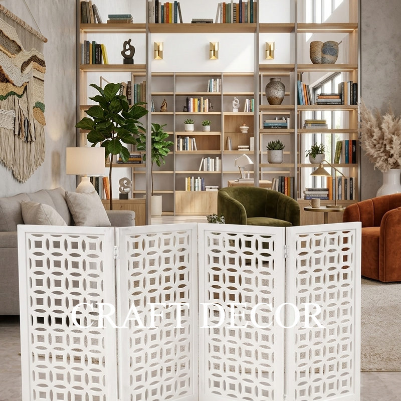 Wooden Room Divider Partition | Pet Safety Gae | Baby Safety Gate in 3 Feet Height