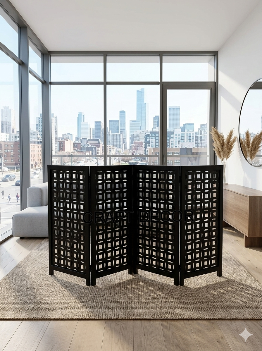 Wooden Room Divider Partition | Pet Safety Gae | Baby Safety Gate in 3 Feet Height