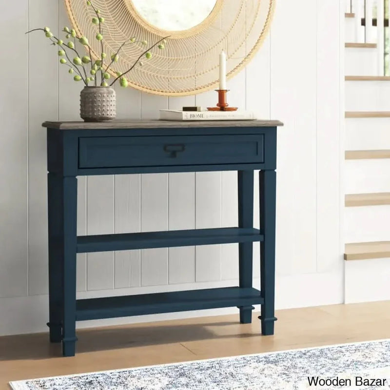 Kailey Console Table in Teak wood