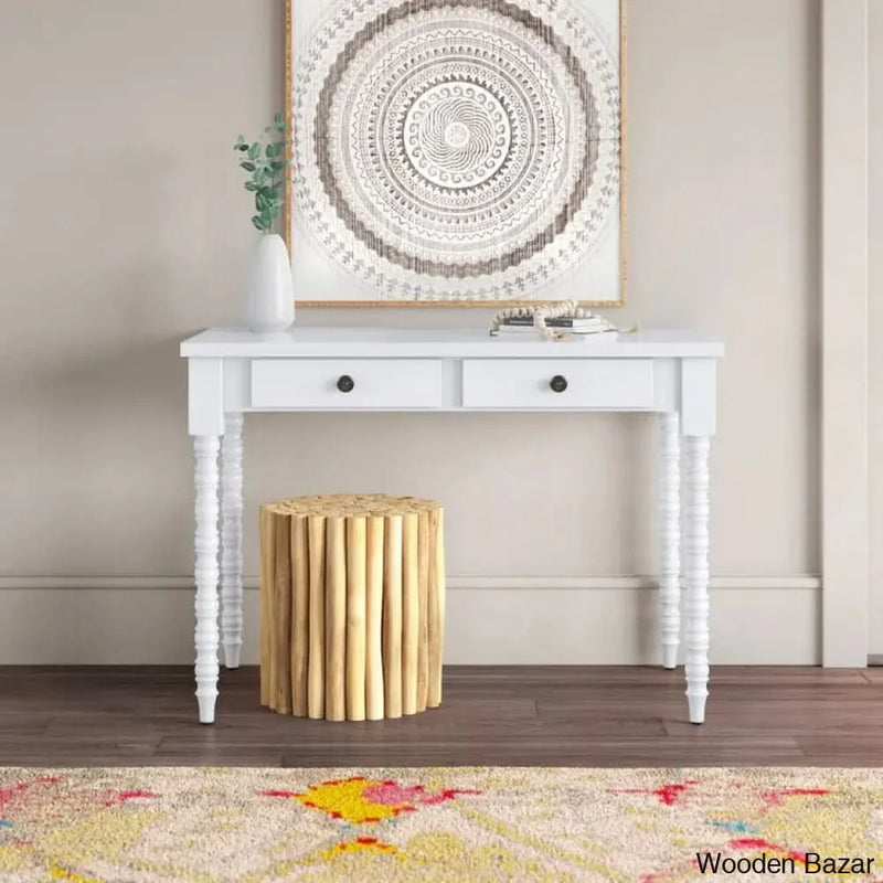 Kaniel Study Table with Two Drawers