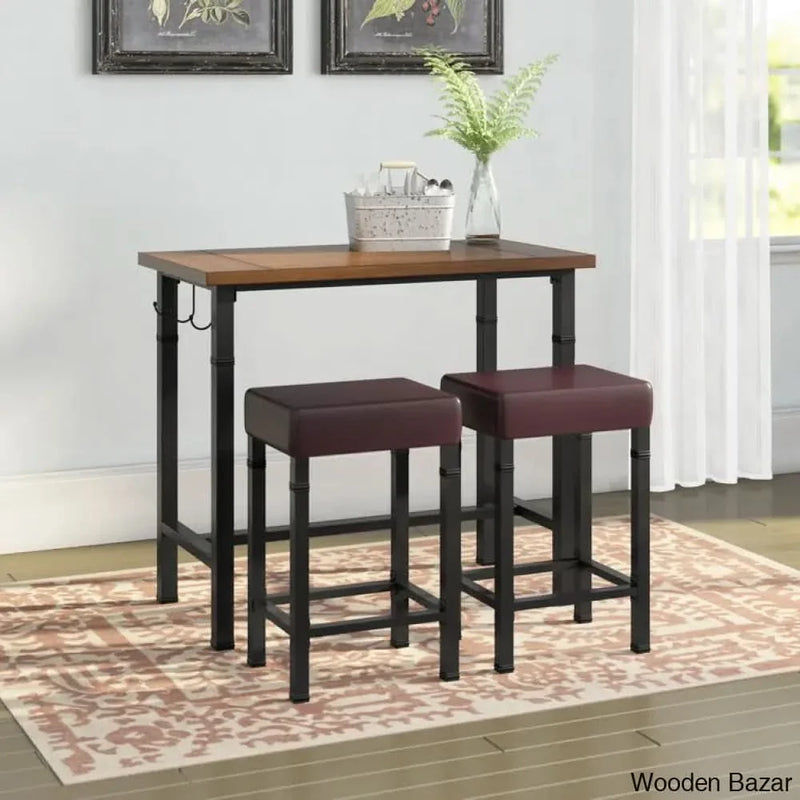 Kilmersdon 2 - Person Counter Height Dining Set