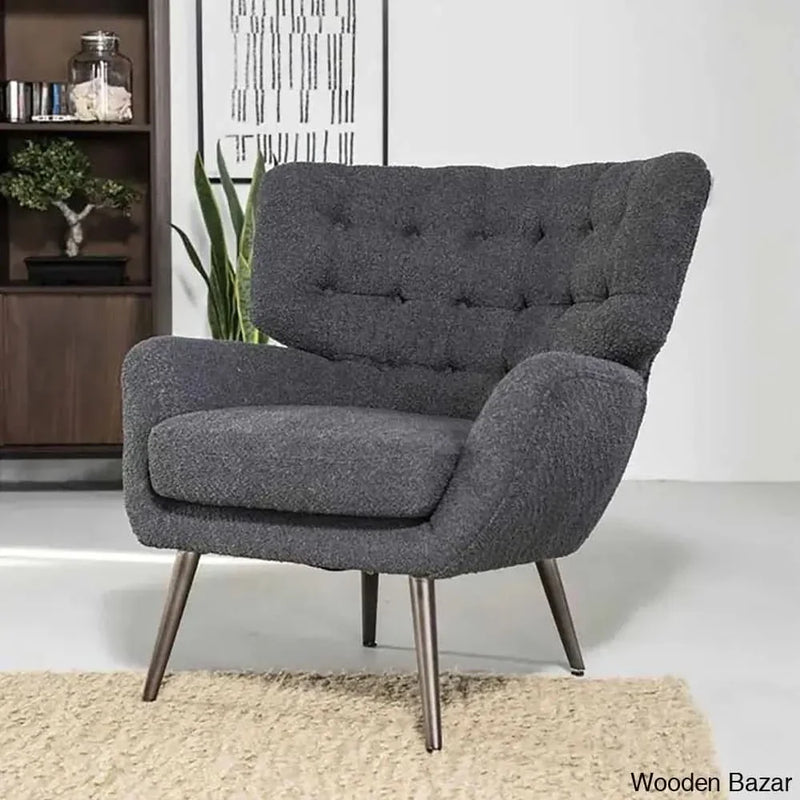 kyle Single Seater Chesterfield Arm Chair - Craft Decor