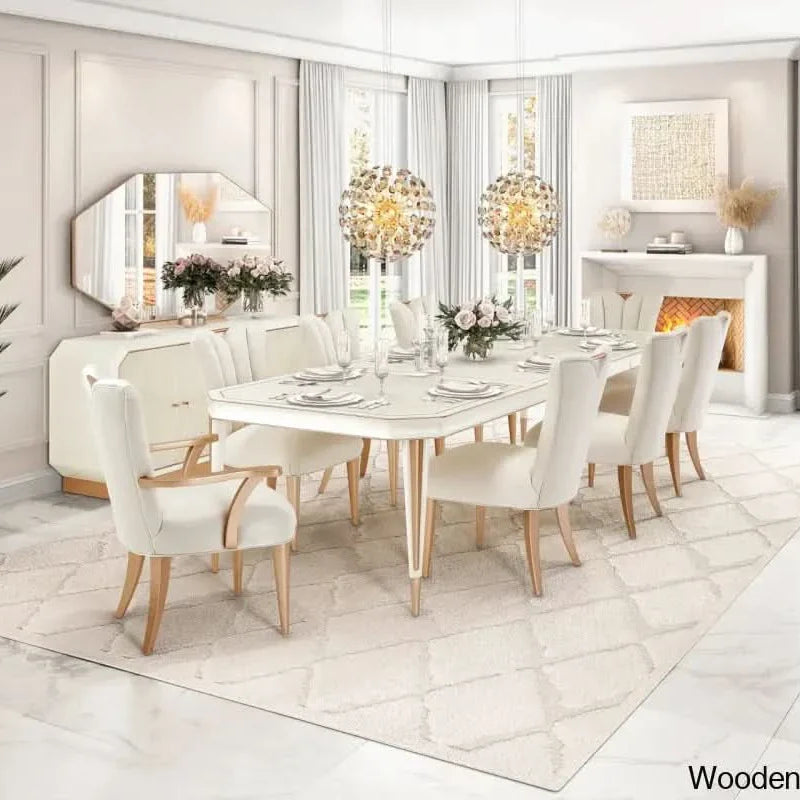 La Rachelle 9 - Piece Extendable Dining Set