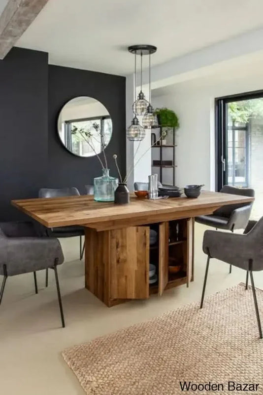 Latest Dining Table set With Chair - Craft Decor