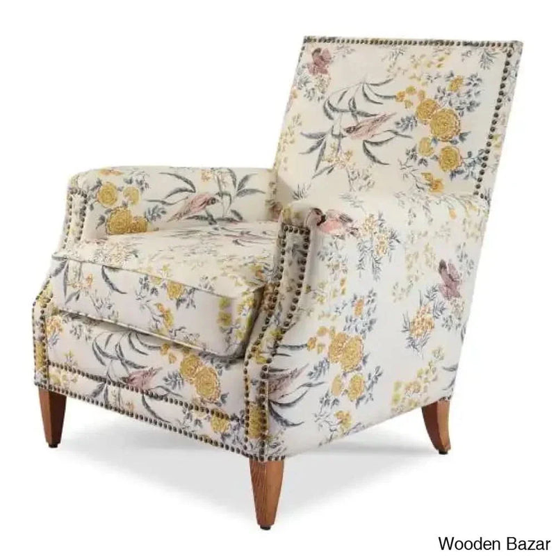 Latest Upholstered Royal Arm Chair - Craft Decor