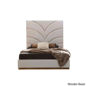 Linne Luxury 3 Piece Bedroom Set With Dressing Table Side - Craft Decor Bed