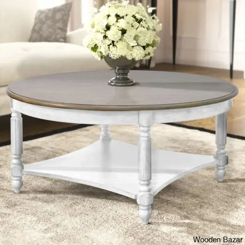 Locke Solid Wood Single Coffee and Center Table - Craft Decor
