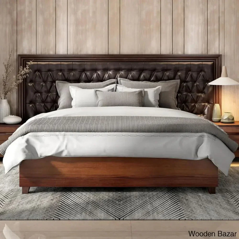Luxury Upholstered Bed In Stylish And Function Design With Hydraulic Storage