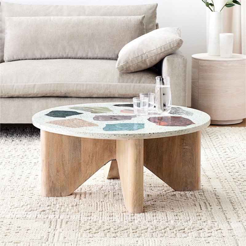 Terrazzo Round Coffee Table