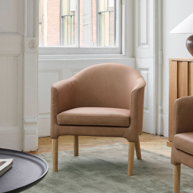 Kiaaberg Leather Chair - Craft Decor