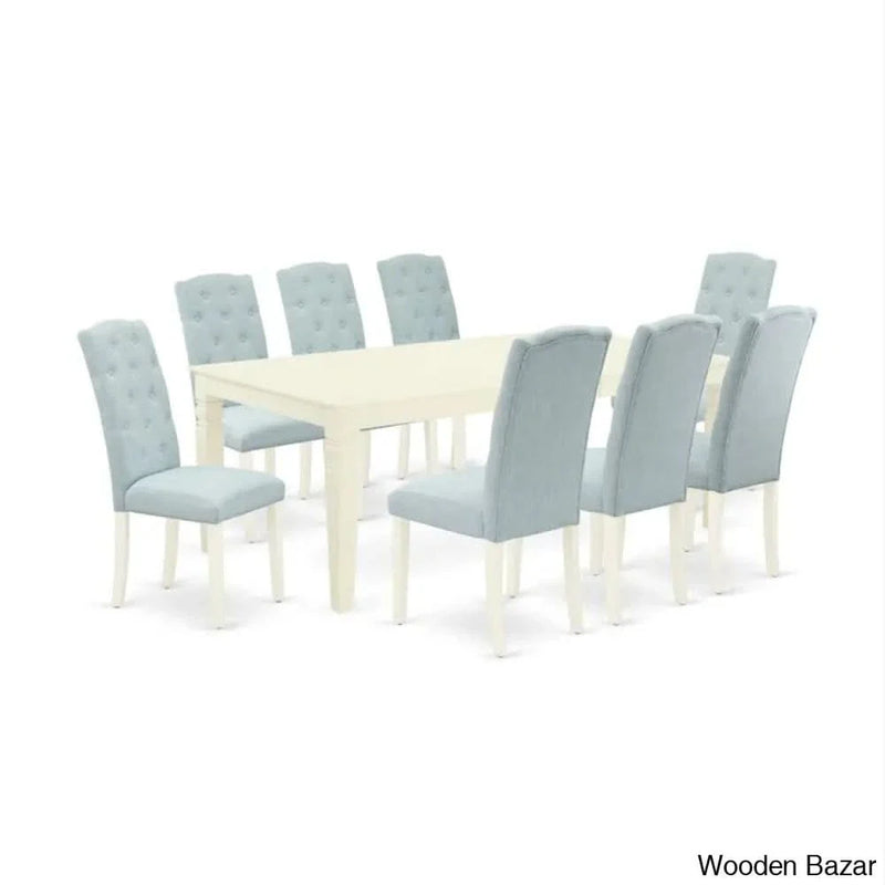 Martika Butterfly Leaf Solid Wood Dining Set