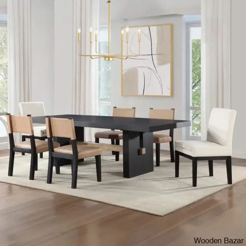 Mckenzye 7 - Piece Extendable Trestle Dining Set