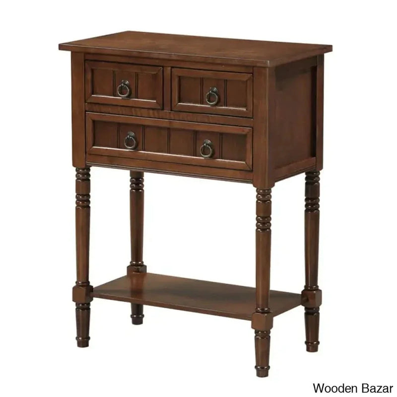 Meayki Console Table in Teak wood