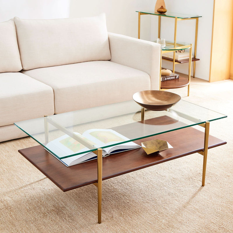 Denkis Mid-Century Art Display Coffee Table - Craft Decor