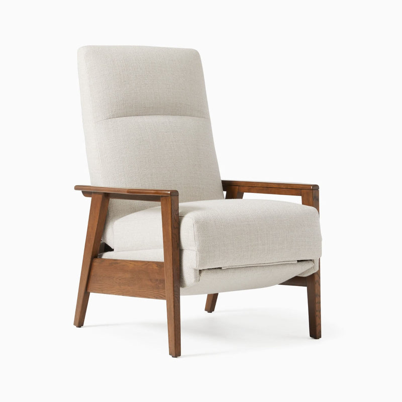 Airenid Mid-Century Show Wood Recliner - Craft Decor