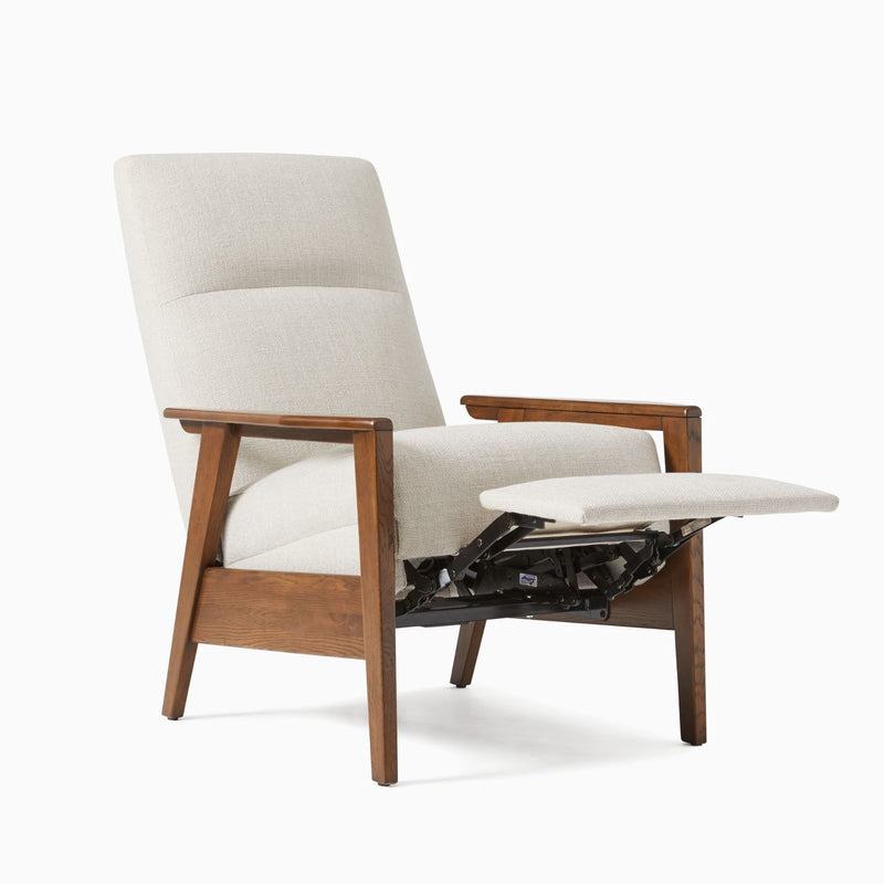 Airenid Mid-Century Show Wood Recliner - Craft Decor