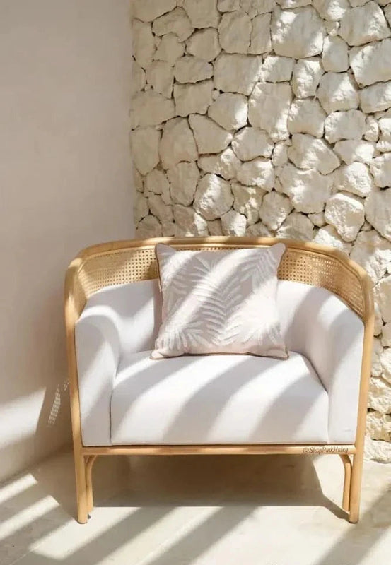 Mikale Modern Rattan Cane Accent Chair | Stylish and Modern Seating