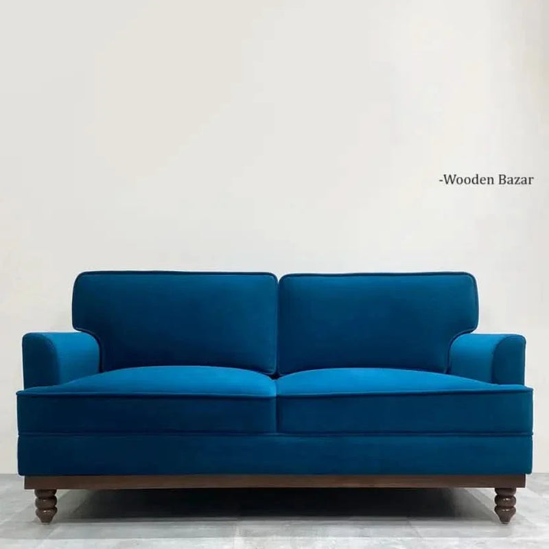 Mist Three Seater Sofa in peacock Color - Craft Decor