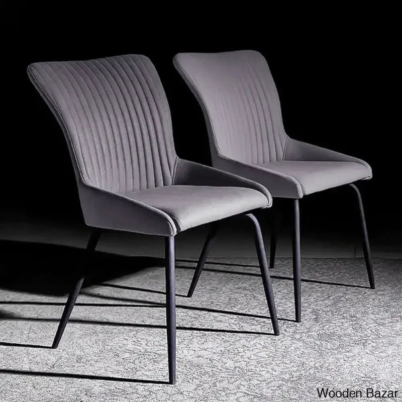 Modern Upholstered Dining Chair Dining Room Chair (Set of 2) - Craft Decor